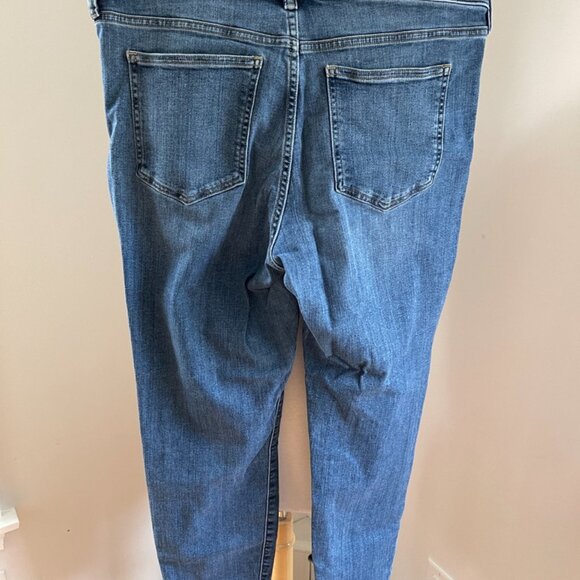 Polo Ralph Lauren Womens Jeans Blue 12 Mid Rise Straight Ankle Stretch - Picture 2 of 14